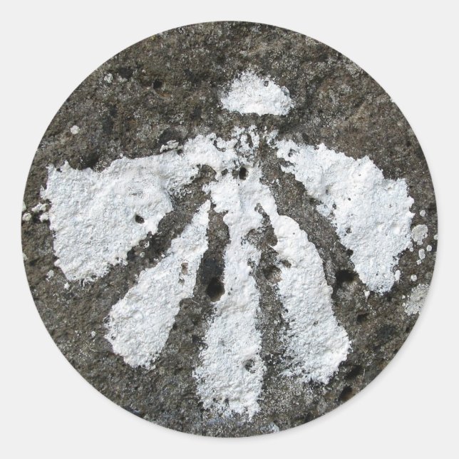 Pegatinas de Shell de vieira (Anverso)