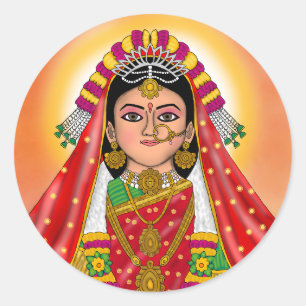 Pegatinas de Shree Radha