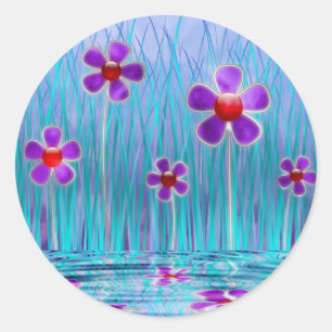 Pegatinas de Shy Daisies