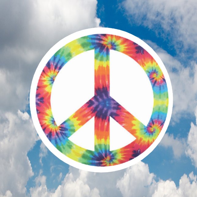 Pegatinas de signo de paz - Diseño hippie hippy ar (Subido por el creador)