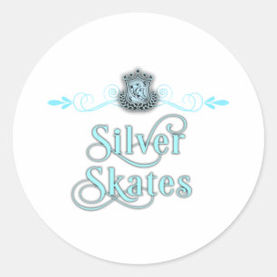 Pegatinas de Silver Skates