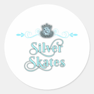 Pegatinas de Silver Skates