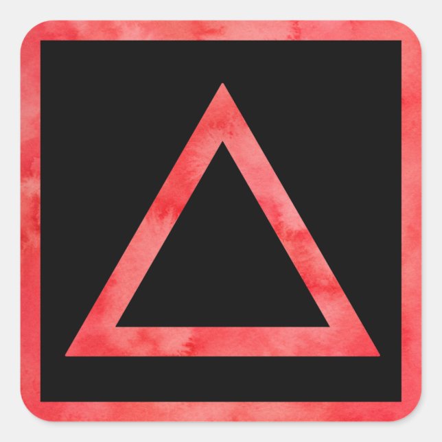 Pegatinas de símbolos de elementos de fuego (Anverso)