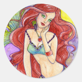 Pegatinas de sirena por Ann Howard