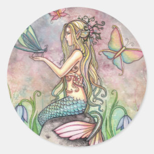 Pegatinas de Sirena por Molly Harrison