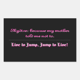 Pegatinas de Skydive