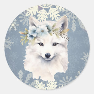 Pegatinas de Snowflake del Ártico