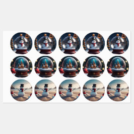 Pegatinas de Snowman