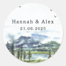 Pegatinas de sobre de los Grandes Lagos