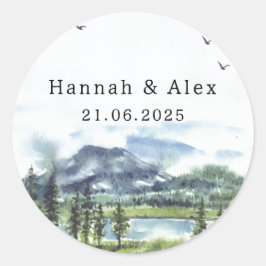 Pegatinas de sobre de los Grandes Lagos