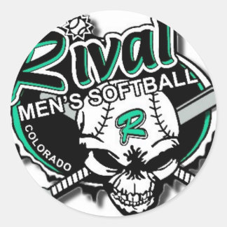 Pegatinas de Softball Team Rival