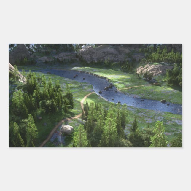 Pegatinas de soledad de Cwm (Anverso)