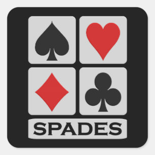 Pegatinas de Spades