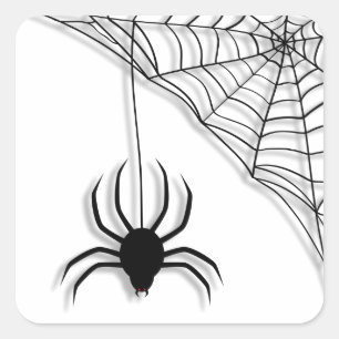 Pegatinas de Spider Web Halloween
