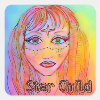 Pegatinas de Star Child Scrapbooking