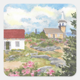 Pegatinas de Star Island Isle of Shoals NH