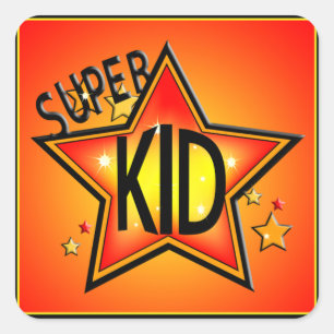 Pegatinas de Star Super Kid