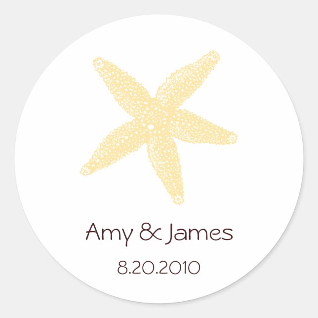 Pegatinas de Starfish (Anverso)