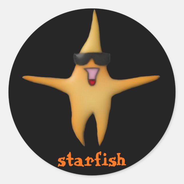 Pegatinas de Starfish (Anverso)