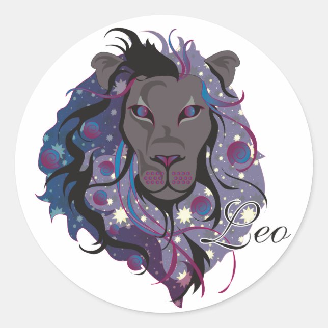 Pegatinas de Starlight Leo (Anverso)
