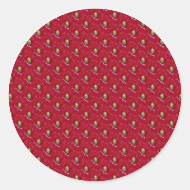 Pegatinas de Strawberry Field (Anverso)