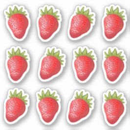 Pegatinas de Strawberry Vinyl