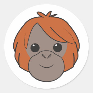 Pegatinas de Sumatra Orangutan