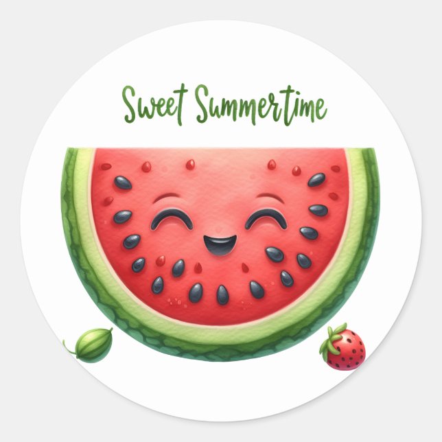 Pegatinas de Summer Beach (Anverso)