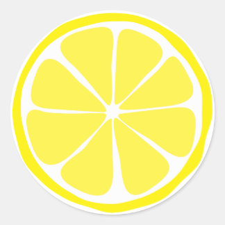 Pegatinas de Summer Citrus Lemon