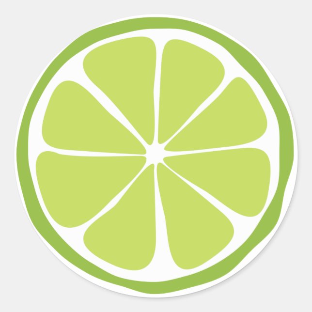 Pegatinas de Summer Citrus Lime (Anverso)