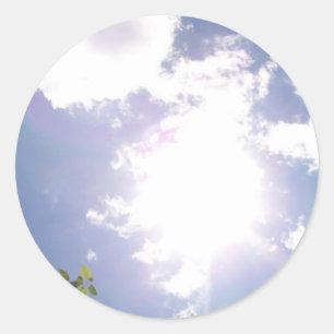 Pegatinas de Sun Beam y Clouds