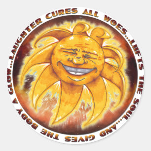 Pegatinas de Sunshine Laughter