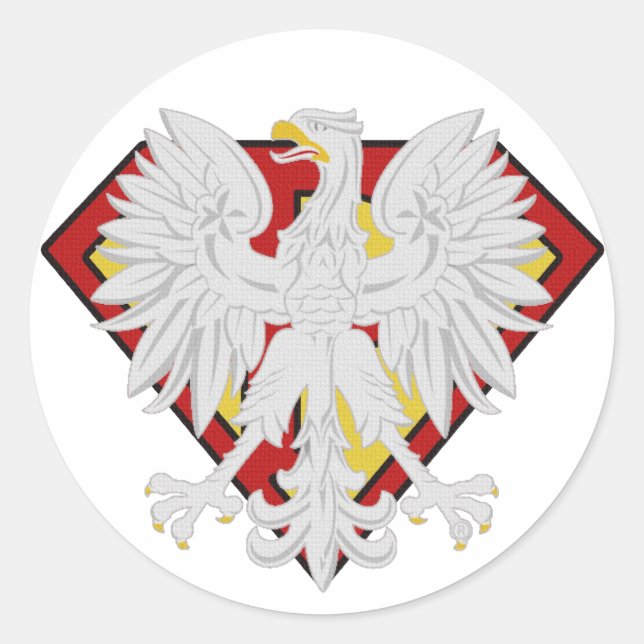 Pegatinas de Super Polonia (Anverso)