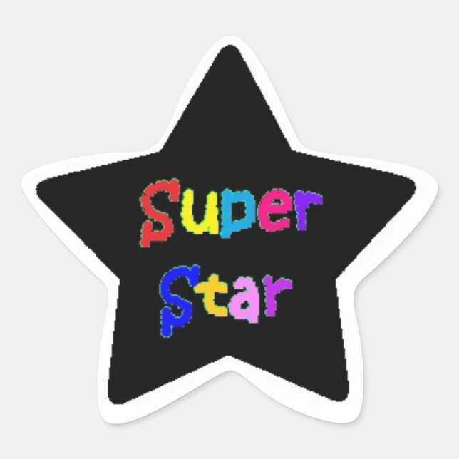 Pegatinas de Super Star (Anverso)