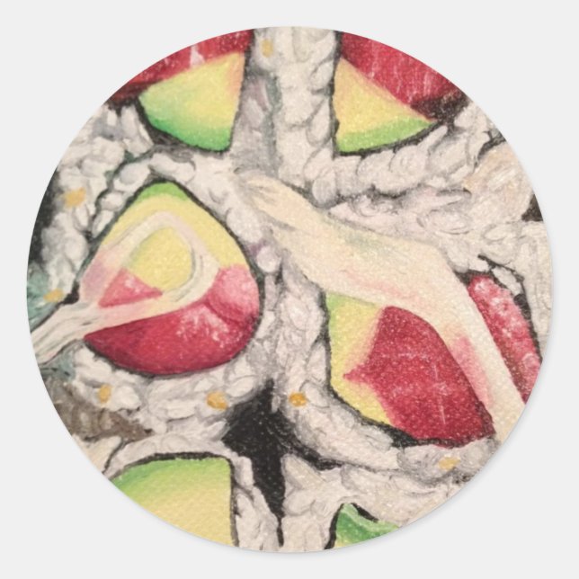 Pegatinas de sushi (Anverso)