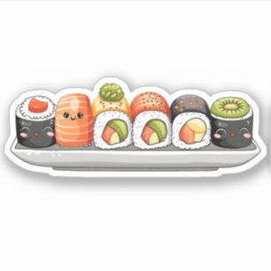 Pegatinas de sushi vinyl