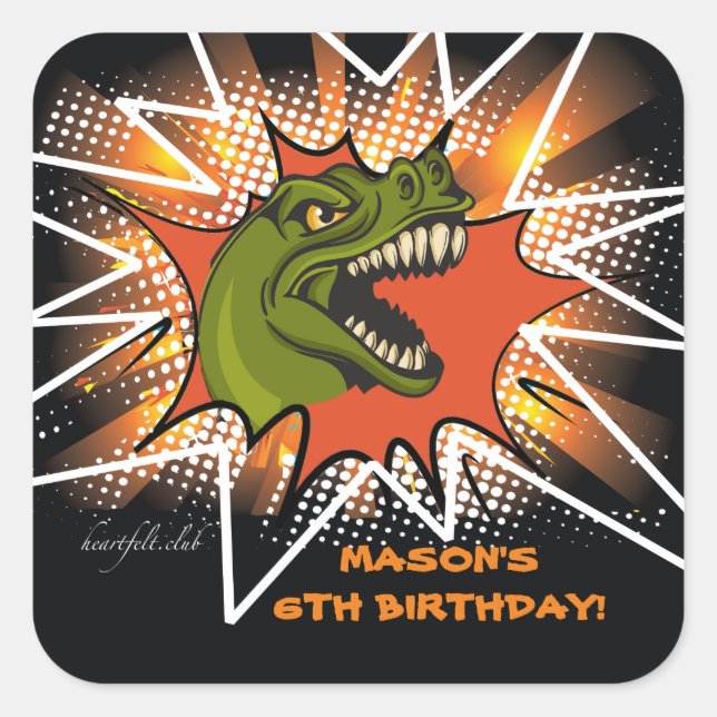 Pegatinas de T-REX (Anverso)