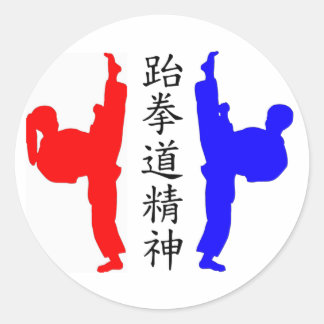 Pegatinas de Taekwondo Kickers