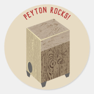 Pegatinas de tambor de cajón personalizados
