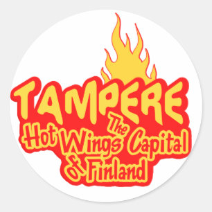 Pegatinas de Tampere Hot Wings