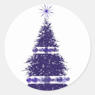 Pegatinas de tarjetas de felicitación de Navidades