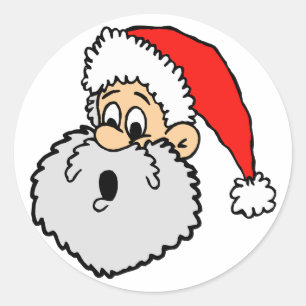 Pegatinas de tarjetas de navidades