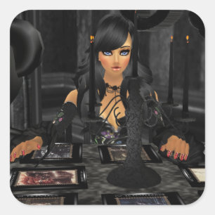 Pegatinas de Tarot Reading