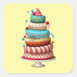 Pegatinas de tarta