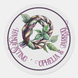 PEGATINAS DE TARTAN HANDFASTING PARA LOS AMANTES D