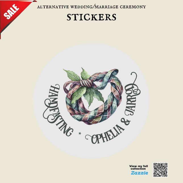 PEGATINAS DE TARTAN HANDFASTING PARA LOS AMANTES D (Subido por el creador)