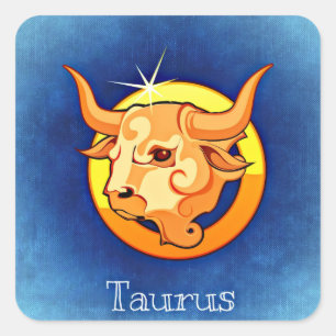 pegatinas de taurus zodiac