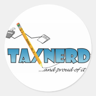 Pegatinas de TaxNerd