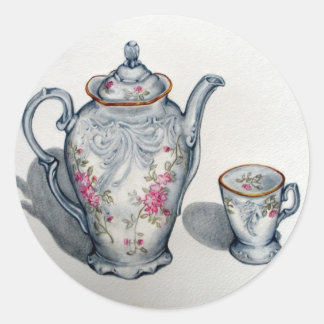 Pegatinas de té de la abuela