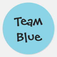 pegatinas de "Team Blue"
